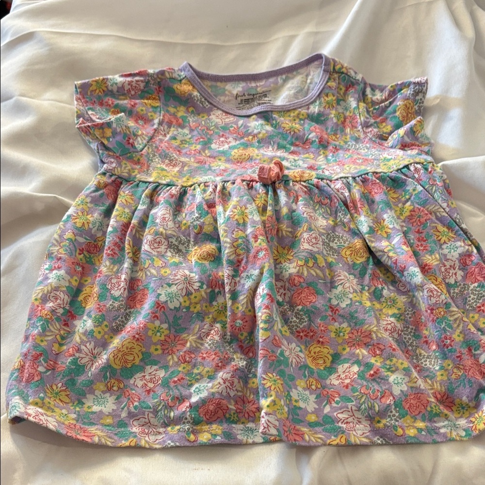 First Impressions Floral Kids Dress 24 Months